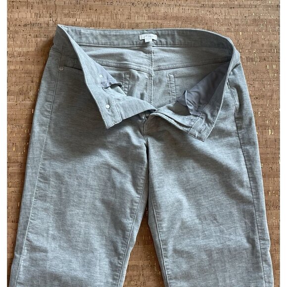 J.Jill Gray corduroy Pants Stretch Size 8 - Picture 3 of 7